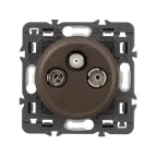 Celiane Лицевая панель TV-FM-SAT для розетки 067388 графит