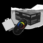 Контроллер для светодиодной ленты 288 Вт DC 12-24В IP20 с сенсорным пультом чёрный Black Gauss