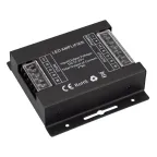 Усилитель ARL-5022-RGBW (12-24V, 4x8A, 384-768W) (ARL, IP20 Металл, 2 года)