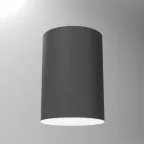 Светодиодный светильник DL-Roll накладной 15 Вт 4000 К 120х170 мм RAL9005 черный муар с рассеивателем опал DALI | V1-R0-90136-20D01-2001540 | VARTON