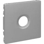 Valena LIFE Лицевая панель для розеток ТВ Алюминий