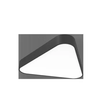 Светодиодный светильник COSMO T накладной 90 Вт 900х813 мм 4000 K с рассеивателем опал RAL9005 черный муар | V1-R0-9T503-20000-2009040 | VARTON