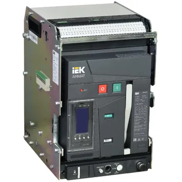 ARMAT Воздушный автоматический выключатель выдвижного исполнения 3P типоразмер A 66кА 1250А расцепитель TY с комплектом аксессуаров 220В: мотор привод катушка включения катушка отключения