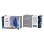 Гирлянда "Твинкл Лайт" 4 м, темно-зеленый ПВХ, 25 LED, цвет: Синий | 303-013 | NEON-NIGHT