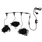 Гирлянда "LED ClipLight" 24V, 3 нити по 10 метров, цвет диодов ТЕПЛЫЙ БЕЛЫЙ | 323-316 | NEON-NIGHT