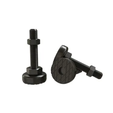 Ножка M12x108 полная длина 108 мм, длина рабочей резьбовой части 89 мм, нагрузка до 500 кг, цвет черный, для шкафов и стоек серий TTC2, TTB, TWFS-FC, TWB-FC, ORV, TSR