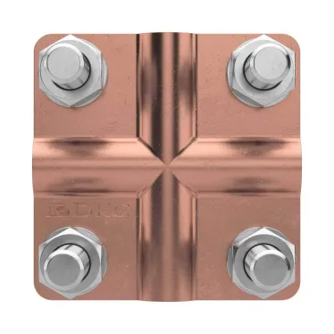 Соединитель пруток-пруток D10мм медь