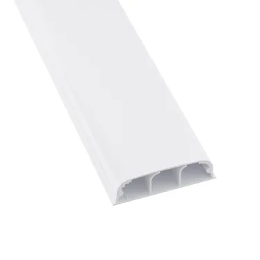 Кабель-канал 70х22 плинтусный треxсекционный с крышкой IN-Liner FRONT