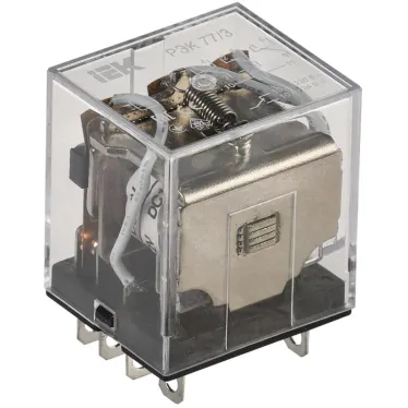 Реле промежуточное 10А 12В 3ПК РЭК77/3 без розетки