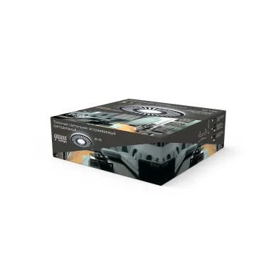 Светильник точечный встраиваемый Backlight BL135 Кругл./узор. Черный, Gu5.3, 3W, LED 4000K | BL135 | Gauss