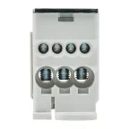 Блок распределения (Кросс) крепеж на панель DIN КБР-80А