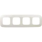 Valena ALLURE Рамка 4 поста жемчуг универсальная