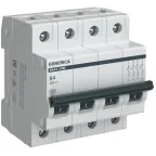 Автоматический выключатель ВА47-29М 4P 4А 4,5кА B GENERICA