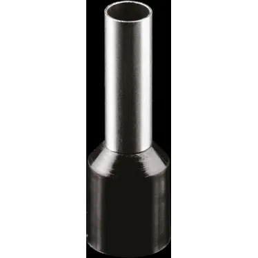 Наконечник-гильза НШвИ 6-12,0 черный (100шт)