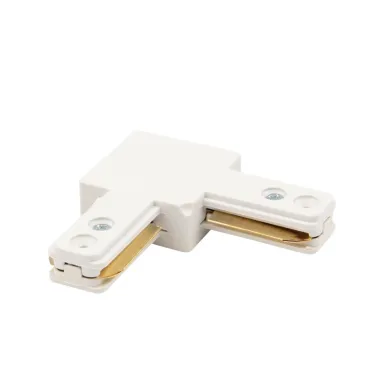 Коннектор для однофазного шинопровода L-образный белый | 612-005 | Rexant