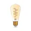 Лампа светодиодная Black LED Filament ST64 Flexible E27 6W Golden 360lm 2400К | 157802006 | Gauss