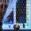 Гирлянда "Сеть" 1,5х1,5м, прозрачный ПВХ, 150 LED Мультиколор | 215-129 | NEON-NIGHT