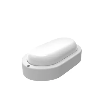 Светильник светодиодный пылевлагозащищенный для ЖКХ Elementary овал 8W 700lm 6500K 160-260V IP65 160*90*46мм белый LED 1/40 | 161411308 | Gauss