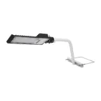 Кронштейн приставного монтажа с 1 хомутом белый (625х460х280 Ø57) арт. 607-302, 607-304, | 607-415 | Rexant