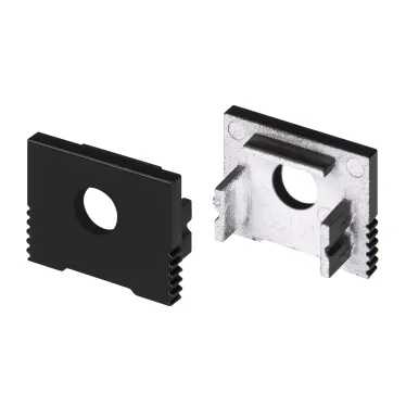 Заглушка SL-SLIM-H13M BLACK с отверстием (Arlight, Пластик) | 032998 | Arlight