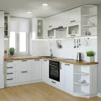 Светильник встраиваемый downlight Elementary круг 5,5W 450lm 4000K 185-250V IP54 95*45 монтаж белый LED 1/40 | 999420205 | Gauss