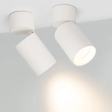 Светильник SP-POLO-SURFACE-FLAP-R85-15W Warm3000 (WH-WH, 40 deg) | 027552 | Arlight