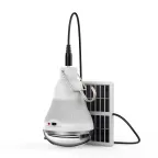 Лампа светодиодная Led A60 3W 130lm 4000K с солнечной панелью 1/40 | 902102203 | Gauss