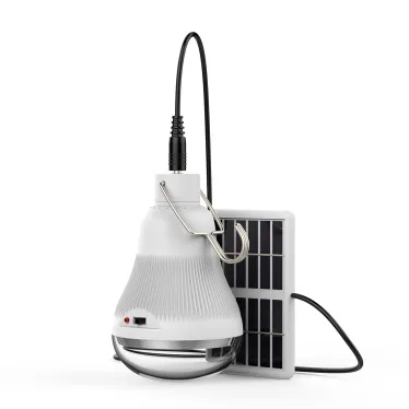 Лампа светодиодная Led A60 3W 130lm 4000K с солнечной панелью 1/40 | 902102203 | Gauss