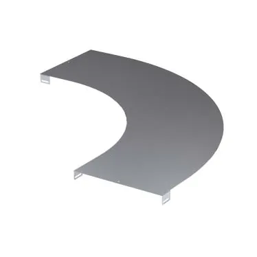 Крышка на угол горизонтальный 90 градусов, осн.600, R-600мм | LK0066 | DKC