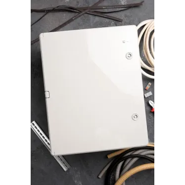 Бокс пластиковый с монтажной платой 500х400х240 мм IP65 PROxima