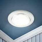 Светильник встраиваемый KL35 WH /1 (к) под лампу Gx53 220V 13W белый (80/1680)