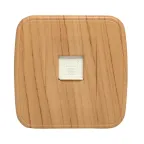 Розетка RJ-45 1-местная ОП Минск 1А 120В светлое дерево