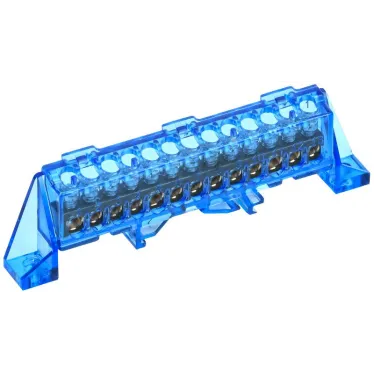 TEKFOR Шина N ноль в комбинированном DIN-изоляторе Стойка 6х9-13-С IEK