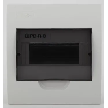 Бокс ЩРВ-П-8 модулей встр.пластик IP41 SIMPLE