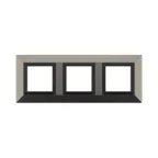 Рамка из металла, ''Avanti'', никелированная, 6 модулей