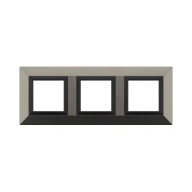 Рамка из металла, ''Avanti'', никелированная, 6 модулей