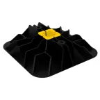 Опора размером 300х300 мм для установки на кровлю, пластик