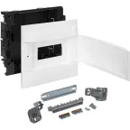 Practibox S Пластиковый щиток Встраиваемый (ЩРв-П) 1X8 Белая дверь