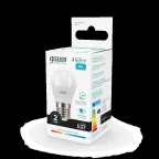 Лампа светодиодная LED 6 Вт 450 лм 4100К шар P45 нейтральный E27 AC 220В Elementary Gauss