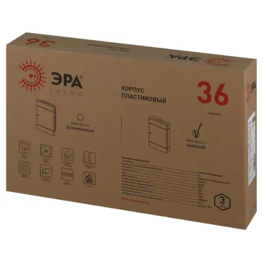 Щит распределительный навесной ЩРН-П-36 Trend BOXS-36-p-s-t IP41