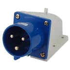 Вилка стационарная 523 2Р+РЕ 32А 220В IP44 (10/60/960) VS-32-2P-PE-IP44