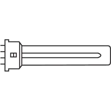 Лампа энергосберегающая КЛЛ 9вт Dulux S/Е 9/840 4p 2G7 Osram