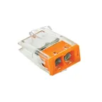 Клемма строительно-монтажная СМК 2273-242 PROxima с пастой 2 отверстия 0.5-2.5мм.кв. (100шт)