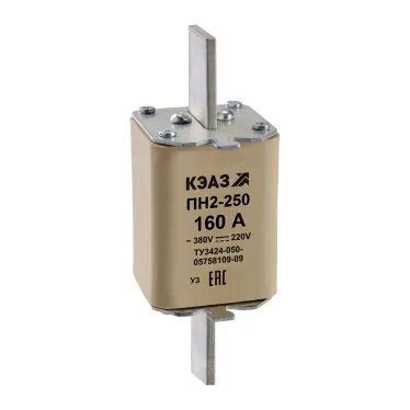 Вставка плавкая ПН2-250-80А-У3 | 110886 | КЭАЗ