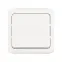 Quteo Белый Выключатель 1-клавишный IP44 10А | 782300 | Legrand