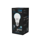 Лампа светодиодная A60 12W 1200lm 6500K E27 LED 1/10/50 | 102502312 | Gauss