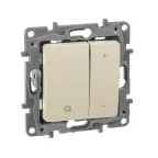 Etika Слоновая кость Светорегулятор нажимной, 400Вт | 672318 | Legrand