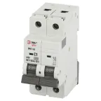 Автоматический выключатель PRO VA63-2P01C6 ВА47-63 2P 1А кривая C 6кА  | Б0063146 | ЭРА