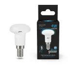 Лампа светодиодная R39 4W 370lm 6500K Е14 LED 1/10/100 | 106001304 | Gauss
