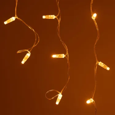 Светодиодная гирлянда ARD-EDGE-CLASSIC-2400x600-CLEAR-88LED-STD Yellow (230V, 6W) (Ardecoled, IP65) | 031183 | Arlight